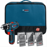 [EBAY WOW!] Bosch GSR 10,8-2-LI Professional LED Akku-Bohrer Set (Tasche + Akku + Zubehör) für nur 119,90 Euro inkl. Versand
