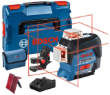 Bosch Professional System Linienlaser GLL 3-80 C (1x Akku 12V, Universalhalterung BM 1, 30 m) mit L-BOXXX für 361,16€