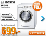 [SATURN SUPER SUNDAY] Bosch Waschtrockner WVH28440 für nur 699,- Euro inkl. kostenlosem Versand!