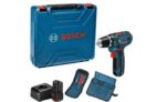 Bosch Professional Akku-Bohrschrauber GSR 12V-15 mit 2 Akkus & Zubehör im Koffer nur 99,99€ mit HeyObi Vorteil