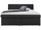 Boxspringbett Schwarz 180x200cm inkl. Matratze mit Bonellfederkern und Topper schon ab 257,- Euro