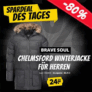 BRAVE SOUL Chelmsford Longline Winterjacke für nur 28,19 Euro inkl. Versand