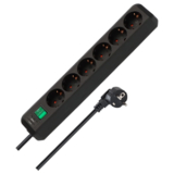 Brennenstuhl Eco-Line 6-fach Mehrfachsteckdose (1,5 m Kabel) für 5,49€ (statt 8,48€) – Prime