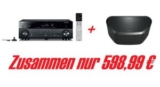 YAMAHA RX-A550 AV Receiver + YAMAHA WX-030 – Netzwerklautsprecher für 598,99 Euro!