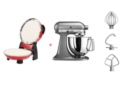 Bundle: Kitchenaid 5KSM125EQG Artisan Küchenmaschine + Napoletana Pizzamaker für nur 439€ inkl. Versand