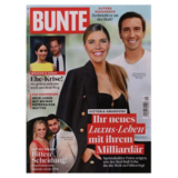 54 Ausgaben BUNTE im Prämien-Abo für 254,20€ – dazu Gutscheine im Wert von bis zu 200€