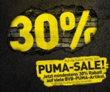 Mindestens 30% Rabatt auf BVB-PUMA-Artikel im BVB Fanshop