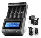Zanflare C4 Batterieladegerät mit LCD-Display und USB-Port für nur 18,84 Euro bei Amazon
