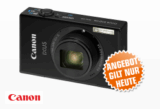 [SATURN SUPER SUNDAY] Canon IXUS 510 HS in schwarz für nur 99,- Euro!
