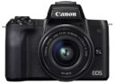 CANON EOS M50 Systemkamera Kit mit 15-45 mm Objektiv, Tasche und 16GB Speicherkarte für nur 434,- Euro