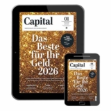 Knaller! Jahresabo (12 Ausgaben) Capital Digital E-Paper ab 75,04€ –  als Prämie: Gutscheine bis 75€