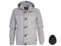 Petrol Industries KWH210 Kapuzen-Cardigan (Herren, grau oder schwarz) für nur 55,90€ inkl. Versand