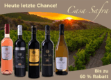 50% Rabatt auf die Casa Safra Weinkollektion bei Weinvorteil
