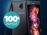 Cashback! 100,- Euro Cashback beim Kauf eines Samsung GALAXY Note 4