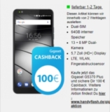 Vodafone DataGo M Datenflat mit 5GB + Gigaset GS370 Plus Smartphone und 100,- Euro Cashback nur 17,49 Euro monatlich!