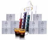 100 Kaffeekapseln Celeste d’Oro + Kapselhalter + 2 Tassen für 29,99 Euro inkl. Versand