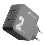 Cellular Line Multipower 2 Ladegerät (24W, Dual USB) für nur 7,99€ (statt 9,50€)