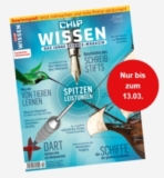 6 Ausgaben CHIP WISSEN für nur 39,90 Euro und 25,- Euro Amazon Gutschein oder BittBoy Konsole als Prämie