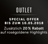 Bei Christ 20% Extra-Rabatt auf ausgewählte roségoldene Artikel