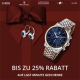 CHRIST: Bis zu 25% Extra-Rabatt auf Last Minute Geschenke – über 10.000 Produkte