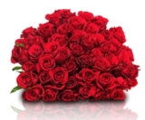 Blumenstrauß mit 47 roten Rosen für 24,98 Euro inkl. Versandkosten