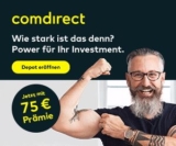 Letzter Tag: Kostenloses Comdirect Depot eröffnen und 75€ Prämie erhalten – einfach erklärt!
