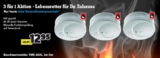 [CONRAD] Tipp! 3er Set Rauchmelder Certa 004030 für nur 12,95 Euro inkl. Versand