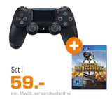 PS4 Wireless Dualshock Controller + Player Unknowns Battlegrounds (PS4) für nur 59,- Euro inkl. Versand