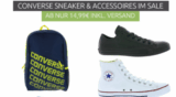 Converse Sale bei Outlet46 mit Rucksäcken ab 14,99 Euro und Sneakers ab 34,99 Euro