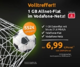 Crash-Tarife! Allnet Comfort Flat mit 1GB Datenvolumen im Vodafone-Netz für nur 6,99 Euro monatlich
