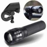 CREE Q5 LED-Taschenlampe mit Fahrradhalterung (240 Lumen) für nur 2,76 Euro inkl. Versand!