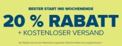 20% Rabatt auf Alles im Crocs Onlineshop – auch auf reduzierte Ware!