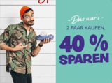 Crocs Onlineshop: 2 Paar Crocs kaufen und 40% sparen