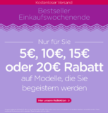 Nur am Wochenende! Bis zu 20,- Euro Rabatt + kostenloser Versand im Crocs Onlineshop + 20% Newsletter Gutschein!