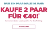 Crocs Onlineshop: 2 Paar kaufen und nur 40,- Euro bezahlen