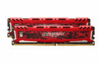Ballistix Sport LT Rot 16GB Kit (2x8GB) DDR4-2666 CL16 DIMM Arbeitsspeicher für 50,99 Euro