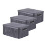 3x Curver Style Aufbewahrungsbox mit Deckel für 27,95€ (statt 50€)