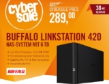 Buffalo LinkStation 420 (LS420D0602) NAS System 6TB (2x SATA, Gigabit) für nur 289,- Euro inkl. Versand
