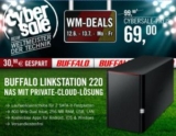 [CYBERPORT CYBERSALE] Buffalo LinkStation 220 (LS220DE-EU) NAS System Leergehäuse (2x SATA,Gigabit) für nur 69,- Euro inkl. Versand!