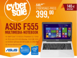 Asus X555 / F555LN-DM267H Notebook i5-4210U Full HD für nur 399,00 Euro inkl. Versand