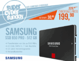 Nur 100x da! Samsung 2,5″ SSD 850 PRO Series 512GB nur 199,90 Euro inkl. Versand