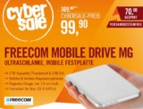 2,5″ Freecom Mobile Drive Mg Thunderbolt (1TB, USB3.0) in Silber für nur 99,- Euro inkl. Versand