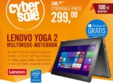 Lenovo Yoga 2 11 59429908 schwarz Convertible Notebook für nur 299,- Euro inkl. Versand