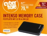 Intenso Memory Case USB 3.0 2,5 Zoll Festplatte mit 2,5 TB für nur 79,90 Euro inkl. Versand