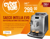 [CYBERPORT] Cybersale! Saeco HD8752/85 Intelia Evo Class Kaffeevollautomat Edelstahl-Schwarz für nur 299,- Euro inkl. Versand