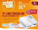 [CYBERPORT] Cybersale! TP-LINK 500Mbit Powerline KIT 300Mbit WLAN Extender TL-WPA4226KIT Steckdose für nur 59,90 Euro inkl. Versand