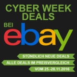 Ebay Cyberweek Deals – alle Angebote ab 16:00 Uhr am Black Freitag!