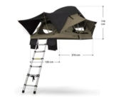 Juskys Autodachzelt Lago 120 x 210 cm – LED-Beleuchtung & Leiter für 699,99€