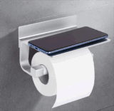 Wieder da: Dalmo Toilettenpapierhalter mit Smartphoneablage für nur 7,99 Euro