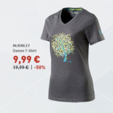 McKINLEY Damen T-Shirt Malena in verschiedenen Farben schon ab 9,99 Euro inkl. Versand